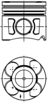 Поршень двигуна KOLBENSCHMIDT 41288600