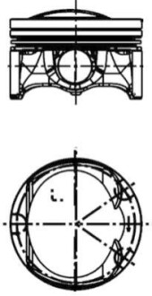 Поршень KOLBENSCHMIDT 41477600