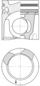 Автозапчасть KOLBENSCHMIDT 41657600