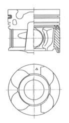 TLOK RAV 4 2.0 12- /86.50/+0.5 KOLBENSCHMIDT 41710620