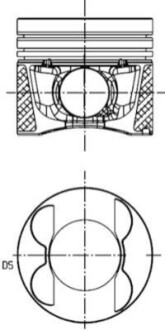 Поршень KOLBENSCHMIDT 41713630