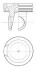 PISTON CUMMINS Ø 114,00 KOLBENSCHMIDT 41757600 (фото 1)