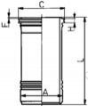 Гільза поршня KOLBENSCHMIDT 88429110