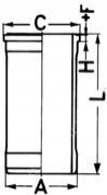 Гільза поршня KOLBENSCHMIDT 88891150