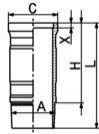 Гільза Ø130*ø140*ø151Mm L-271.17Mm Scania P/g/r/t Dc09.108-Dc9.38 KOLBENSCHMIDT 89 935 110