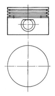 Поршень KOLBENSCHMIDT 94919600