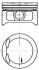 Поршень з кільцями OPEL 87.0 2.0 16V X20XEV (KS) KOLBENSCHMIDT 97332620 (фото 3)