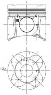 Поршень KOLBENSCHMIDT 99662600