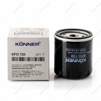 Фільтр оливний двигуна Konner KFO-720 (фото 1)