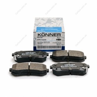 Тормозные колодки дисковые зад. Hyundai Accent I20/I30/Ix35/Sonata/Kia CeeD/Rio/Sportage 1.2-3.3 05- - (583023SA20) Konner KPR-1GA00 (фото 1)