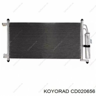 Радиатор кондиционера - (92110BH40A / 92100ED500A128 / 92100BH40A) KOYORAD CD020656 (фото 1)