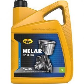 Моторное масло HELAR SP 5W-30 LL-03 5л - (888083322 / 888083051 / 888082800) KROON OIL 33088 (фото 1)