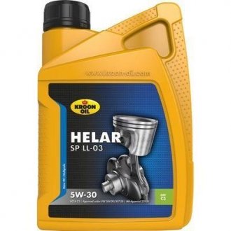 Моторна олія HELAR SP 5W-30 LL-03 1л - (888083477 / 888083322 / 888083051) KROON OIL 33094 (фото 1)