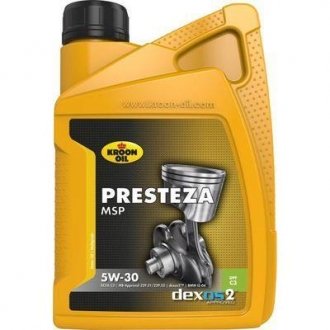 Моторное масло PRESTEZA MSP 5W-30 1л - KROON OIL 33228