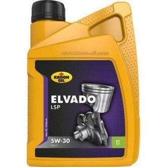 Олива моторна ELVADO LSP 5W-30 1л KROON OIL 33482