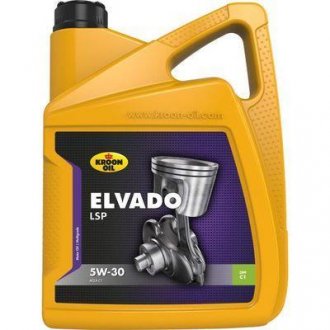 Олива моторна ELVADO LSP 5W-30 5л KROON OIL 33495 (фото 1)