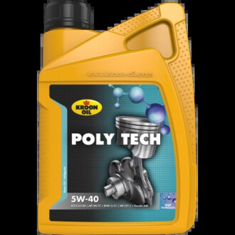 Олива моторна POLY TECH 5W-40 1л KROON OIL 36139