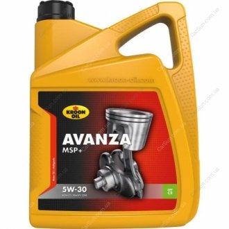 Моторное масло Avanza MSP+ 5W-30 5л - KROON OIL 36704 (фото 1)