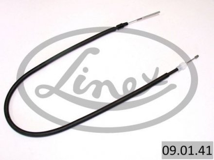 Трос ручного, (диск. тормоза) L (1255/1065mm) LINEX 09.01.41