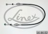 Трос рычага переключения передач - LINEX 144402 (фото 2)