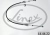 Тросовий привод, коробка передач LINEX 144422 (фото 2)