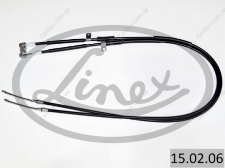 Тросовий привод, стоянкове гальмо LINEX 150206