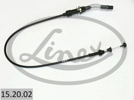 Linka gazu 15.20.02 ford fiesta 735/540 76-89 LINEX 152002