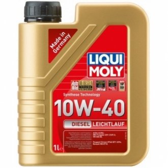 Моторное масло Diesel Leichtlauf 10W-40 1 л - LIQUI MOLY 1386