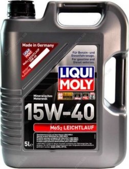 Моторное масло MoS2 Leichtlauf 15W-40 5 л - LIQUI MOLY 1933