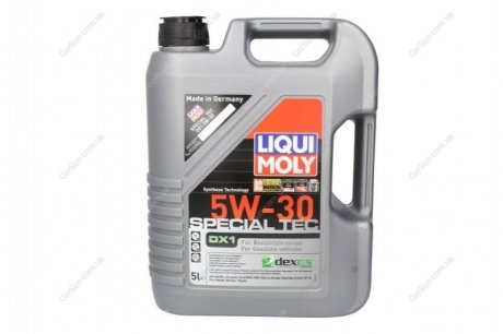 Масло SPECIAL TEC DX1 5W30 5л LIQUI MOLY 20969