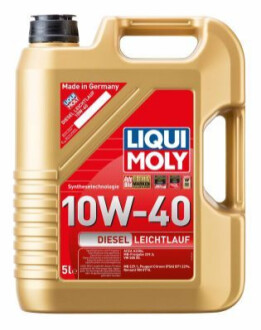 Олива моторна Diesel Leichtlauf 10W-40 5л LIQUI MOLY 21315