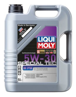 ОЛИВА МОТОРНА SPECIAL TEC B FE 5W-30 5Л LIQUI MOLY 21382