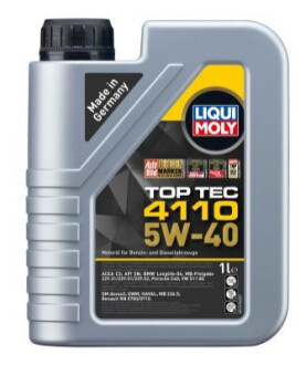 ОЛИВА МОТОРНА TOP TEC 4110 5W-40 1Л LIQUI MOLY 21478