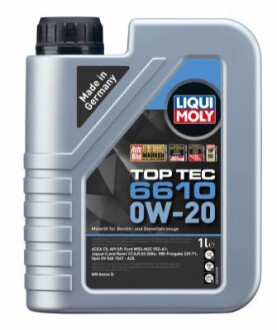 Мастило SILNIKOWY TOP TEC 6610 0W20 1L LIQUI MOLY 21660