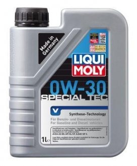 Олія моторна Special Tec V 0W-30 1л - LIQUI MOLY 2852 (фото 1)