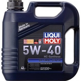 Моторное масло Optimal Synth 5W-40 4л - (GS55502M2 / G052505M4 / G052505M2) LIQUI MOLY 3926 (фото 1)