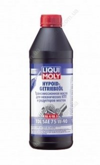 Трансмісійна олія Hypoid-Getriebeoil TDL 75W-90 1л - (G060726A2 / G052911A2 / 93165290) LIQUI MOLY 3945 (фото 1)