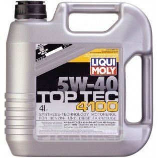 Моторное масло Top Tec 4100 5W-40 4л - (GS55505M2EUR / GS55505M2 / GS55502M4OE) LIQUI MOLY 7547