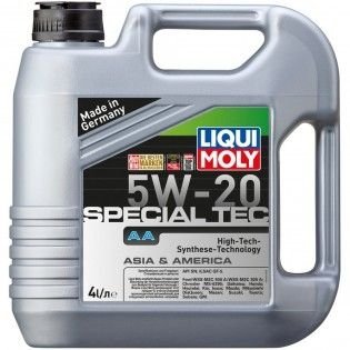 Моторное масло Special Tec AA 5W-20 4л - LIQUI MOLY 7621