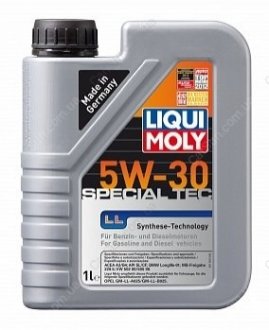 Моторное масло Special Tec LL 5W-30 1л - LIQUI MOLY 8054