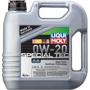 Моторное масло Special Tec AA 0W-20 4л - (087989036 / SOA427V1310) LIQUI MOLY 8066