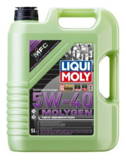 Олива моторна Molygen New Generation 5W-40 5л LIQUI MOLY 8536