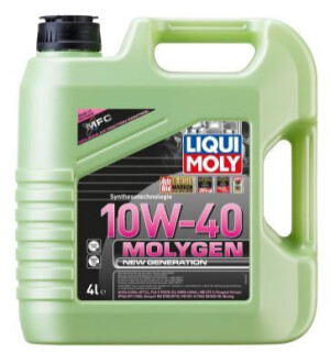 ОЛИВА МОТОРНА MOLYGEN NEW GENERATION 10W-40 4Л LIQUI MOLY 8538