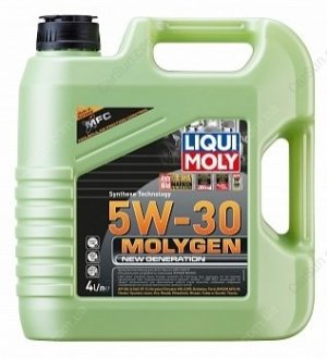 Моторное масло Molygen New Generation 5W-30 4л - LIQUI MOLY 9042