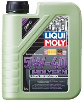 Моторна олія Molygen New Generation 5W-40 1л - LIQUI MOLY 9053 (фото 1)