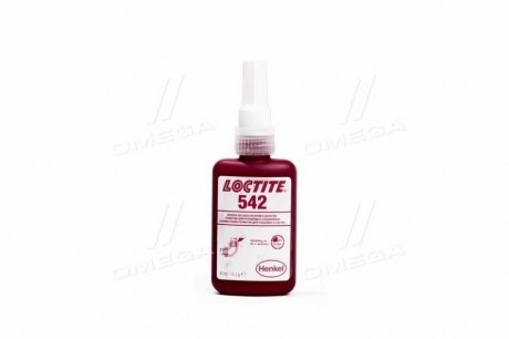 Фиксатор резьбы Loctite 542 анаэробный, средней прочности для резьбы до 3/4” 50мл Loctite (Henkel) 246613