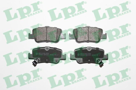 Гальмівні колодки задні (16.0mm) Toyota Avuris 2012-,Corolla 2013- LPR 05P1315