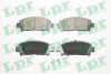 Колодки гальмівні передні (15.5mm) Toyota Carina E GT 2.0 16V 92-, Avensis 00- LPR 05P573 (фото 1)