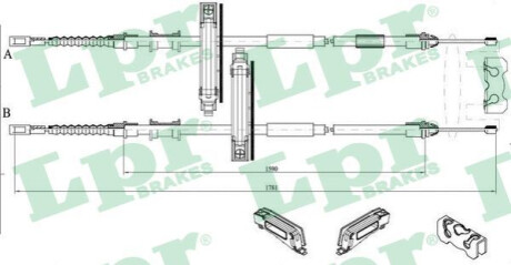 Автозапчастина LPR C0226B