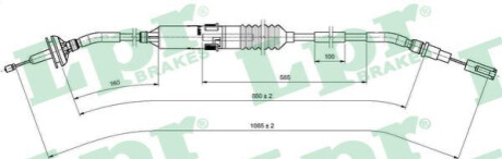 Автозапчастина LPR C0257C